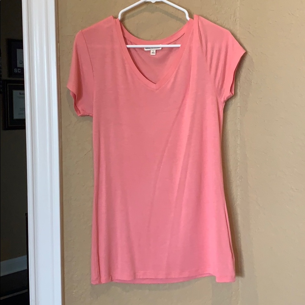 Light Pink v-neck shirt